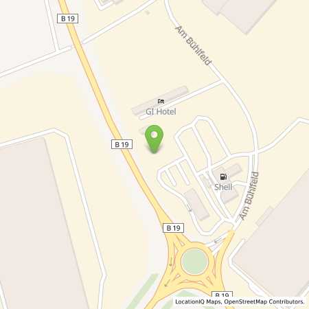 Standortübersicht der Strom (Elektro) Tankstelle: Fastned Deutschland GmbH & Co. KG in 89537, Giengen