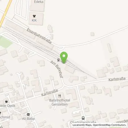 Standortübersicht der Tankstelle EnBW ODR AG in 89547 Gerstetten