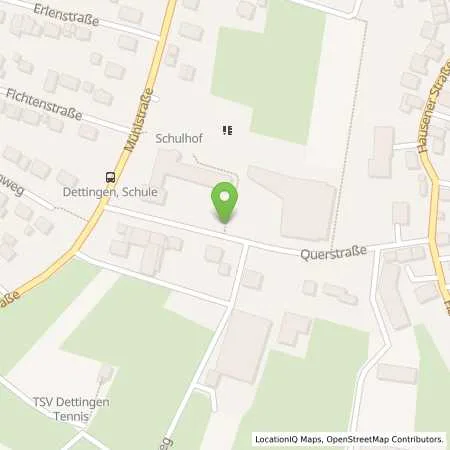 Standortübersicht der Tankstelle EnBW ODR AG in 89547 Gerstetten (Dettingen)