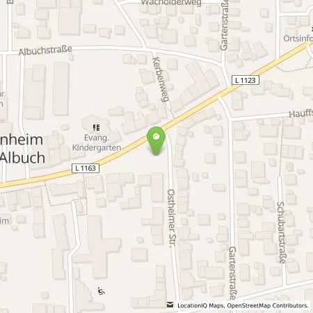 Standortübersicht der Tankstelle EnBW ODR AG in 89555 Steinheim