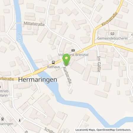 Standortübersicht der Tankstelle SWU Energie GmbH in 89568 Hermaringen