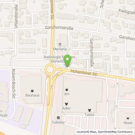 Standortübersicht der Tankstelle Lidl Dienstleistung GmbH & Co. KG in 74166 Neckarsulm