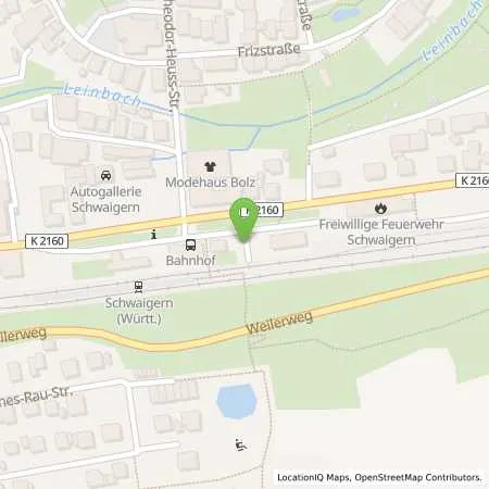 Standortübersicht der Tankstelle EnBW mobility+ AG und Co.KG in 74193 Schwaigern