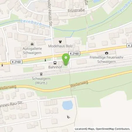 Standortübersicht der Tankstelle EnBW mobility+ AG und Co.KG in 74193 Schwaigern