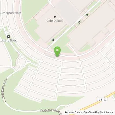 Standortübersicht der Tankstelle Robert Bosch GmbH in 74232 Abstatt