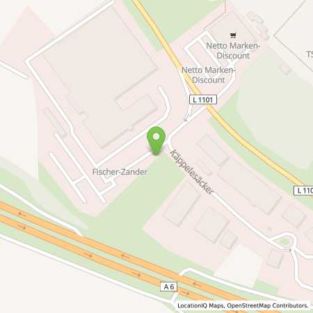 Standortübersicht der Strom (Elektro) Tankstelle: Fischer - J.W. Zander GmbH & Co. KG in 74235, Erlenbach
