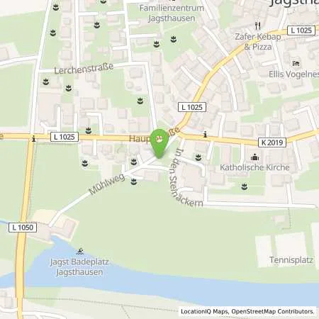 Standortübersicht der Tankstelle EnBW mobility+ AG und Co.KG in 74249 Jagsthausen