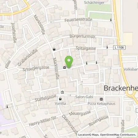 Standortübersicht der Tankstelle Stadt Brackenheim in 74336 Brackenheim