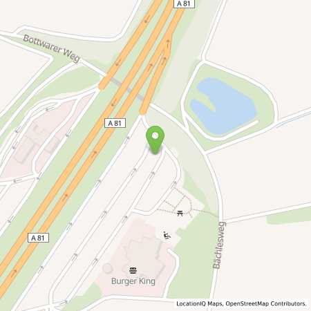 Standortübersicht der Strom (Elektro) Tankstelle: EnBW mobility+ AG und Co.KG in 74360, Ilsfeld