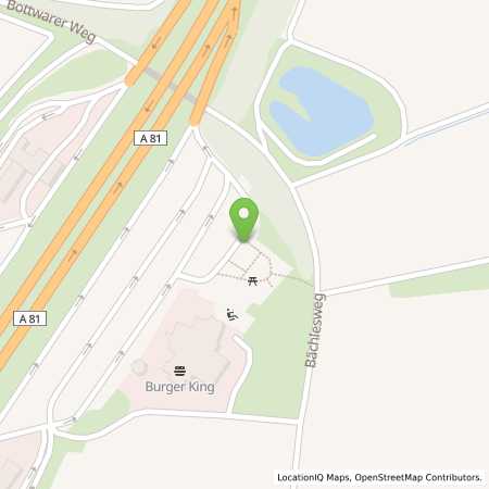 Standortübersicht der Strom (Elektro) Tankstelle: IONITY GmbH in 74360, Ilsfeld