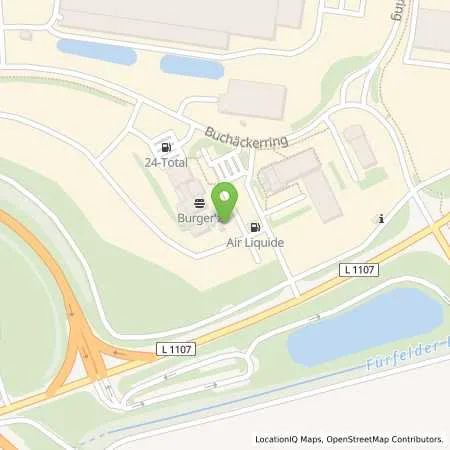 Standortübersicht der Tankstelle Allego GmbH in 74906 Bad Rappenau