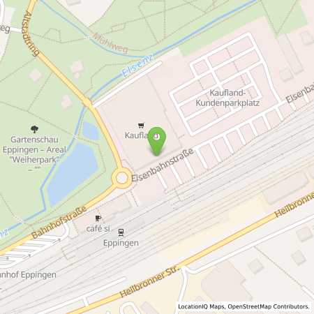 Standortübersicht der Strom (Elektro) Tankstelle: Kaufland Dienstleistung GmbH & Co. KG in 75031, Eppingen