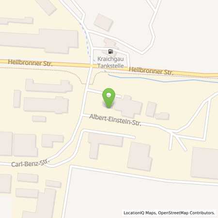 Standortübersicht der Strom (Elektro) Tankstelle: Autohaus Otto Preusch Gmbh u CoKG in 75031, Eppingen