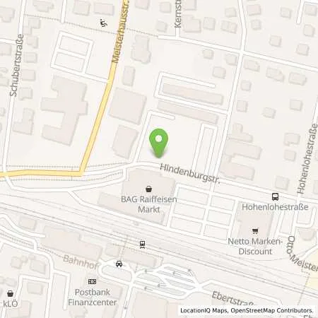 Standortübersicht der Tankstelle EnBW mobility+ AG und Co.KG in 74613 Öhringen