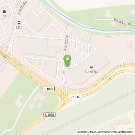 Standortübersicht der Tankstelle EnBW mobility+ AG und Co.KG in 74613 Öhringen