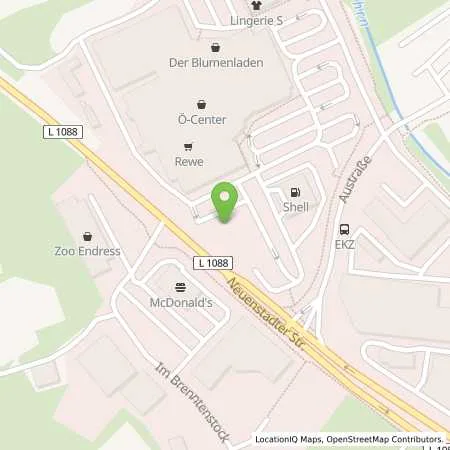 Standortübersicht der Tankstelle EnBW mobility+ AG und Co.KG in 74613 Öhringen