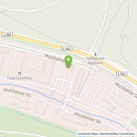 Standortübersicht der Strom (Elektro) Tankstelle: Stadtwerke Ettlingen GmbH in 76275, Ettlingen