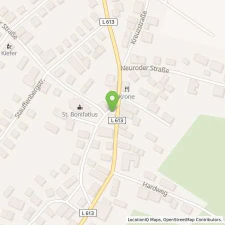 Standortübersicht der Tankstelle Stadtwerke Ettlingen GmbH in 76275 Ettlingen