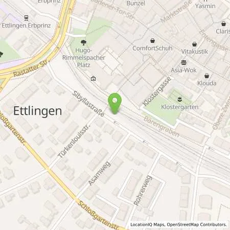 Standortübersicht der Tankstelle next step mobility GmbH in 76275 Ettlingen