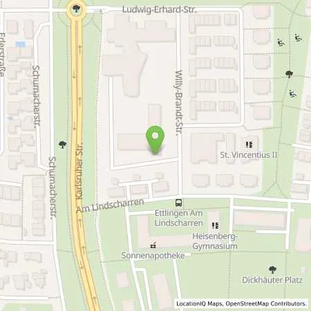 Standortübersicht der Tankstelle next step mobility GmbH in 76275 Ettlingen