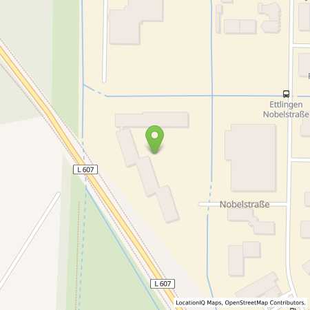 Standortübersicht der Strom (Elektro) Tankstelle: IDS GmbH in 76275, Ettlingen