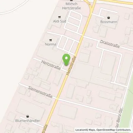 Standortübersicht der Tankstelle Pfalzwerke AG in 76287 Rheinstetten