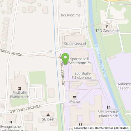 Standortübersicht der Strom (Elektro) Tankstelle: EnBW mobility+ AG und Co.KG in 76297, Stutensee