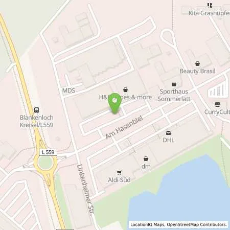 Standortübersicht der Tankstelle Lidl Dienstleistung GmbH & Co. KG in 76297 Stutensee