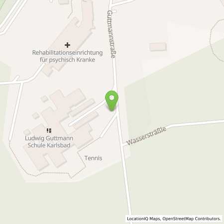 Standortübersicht der Strom (Elektro) Tankstelle: EnBW mobility+ AG und Co.KG in 76307, Karlsbad