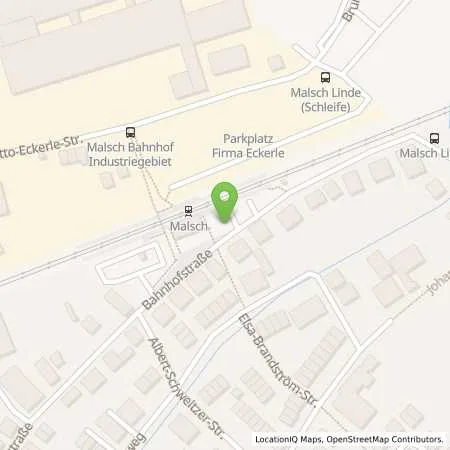 Standortübersicht der Tankstelle deer GmbH in 76316 Malsch