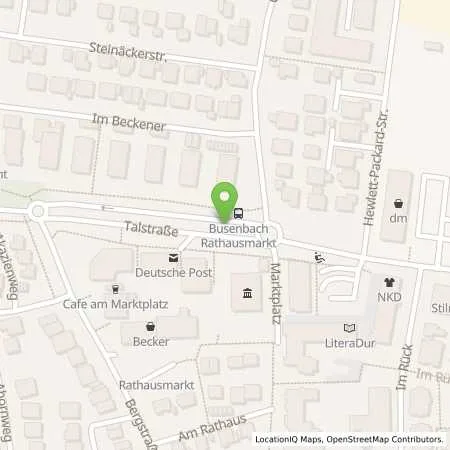 Standortübersicht der Tankstelle EnBW mobility+ AG und Co.KG in 76337 Waldbronn