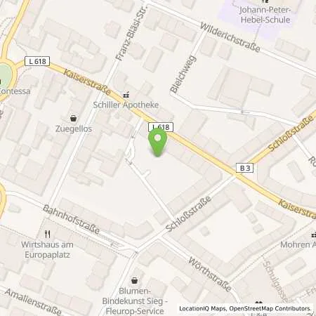 Standortübersicht der Tankstelle Energie- und Wasserversorgung Bruchsal GmbH in 76646 Bruchsal