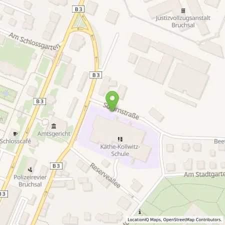 Standortübersicht der Tankstelle EnBW mobility+ AG und Co.KG in 76646 Bruchsal