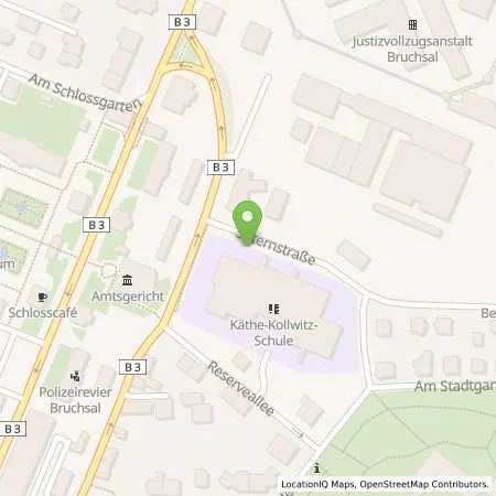 Standortübersicht der Tankstelle EnBW mobility+ AG und Co.KG in 76646 Bruchsal