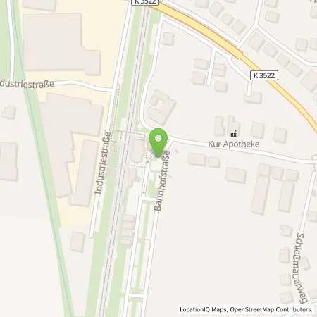 Standortübersicht der Tankstelle Energie- und Wasserversorgung Bruchsal GmbH in 76669 Bad Schönborn (Mingolsheim)