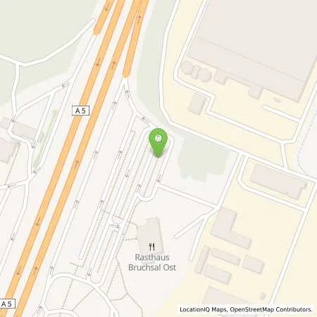 Standortübersicht der Tankstelle EnBW mobility+ AG und Co.KG in 76694 Forst