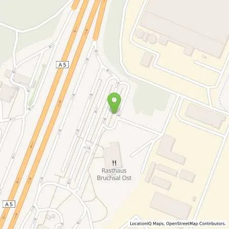 Standortübersicht der Tankstelle IONITY GmbH in 76694 Forst