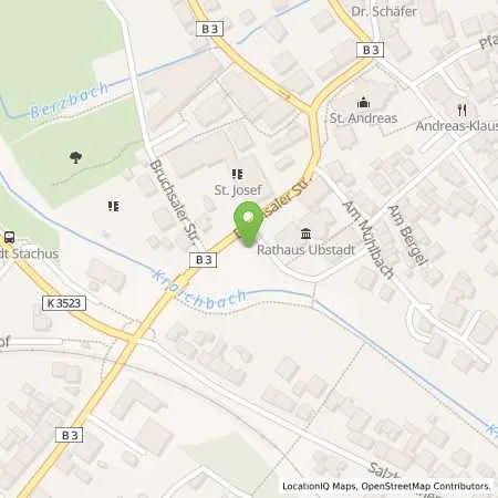 Standortübersicht der Tankstelle Energie- und Wasserversorgung Bruchsal GmbH in 76698 Ubstadt-Weiher