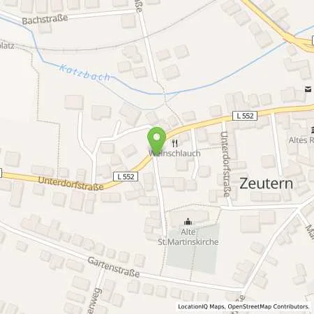 Standortübersicht der Tankstelle Energie- und Wasserversorgung Bruchsal GmbH in 76698 Ubstadt-Weiher