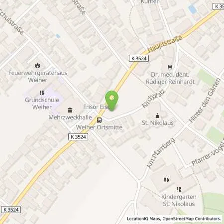 Standortübersicht der Tankstelle Energie- und Wasserversorgung Bruchsal GmbH in 76698 Ubstadt-Weiher