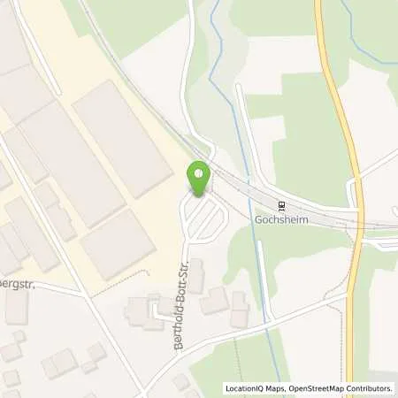 Standortübersicht der Tankstelle Energie- und Wasserversorgung Bruchsal GmbH in 76703 Kraichtal (Gochsheim)