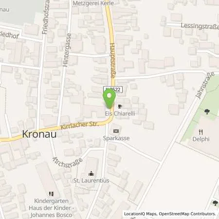 Standortübersicht der Tankstelle Energie- und Wasserversorgung Bruchsal GmbH in 76709 Kronau