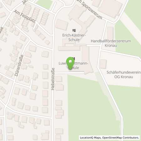 Standortübersicht der Strom (Elektro) Tankstelle: EnBW mobility+ AG und Co.KG in 76709, Kronau