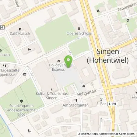 Standortübersicht der Tankstelle Thüga Energie GmbH in 78224 Singen