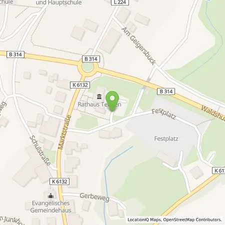 Standortübersicht der Tankstelle Energiedienst Holding AG in 78250 Tengen