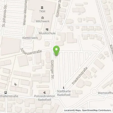 Standortübersicht der Tankstelle Stadtwerke Radolfzell GmbH in 78315 Radolfzell