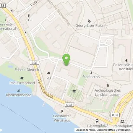 Standortübersicht der Tankstelle Stadtwerke Konstanz GmbH in 78467 Konstanz