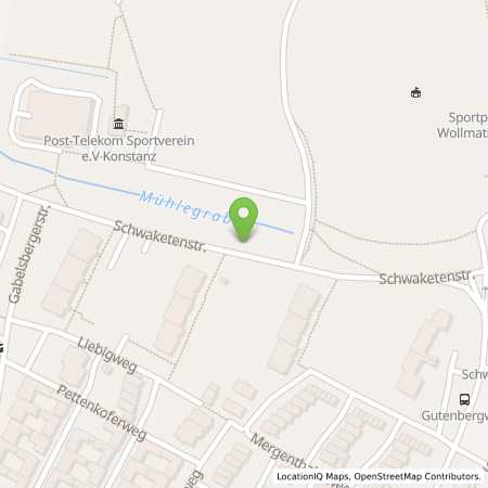 Standortübersicht der Strom (Elektro) Tankstelle: Stadtwerke Konstanz GmbH in 78467, Konstanz