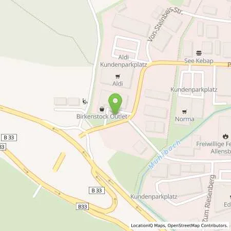 Standortübersicht der Tankstelle EnBW mobility+ AG und Co.KG in 78476 Allensbach