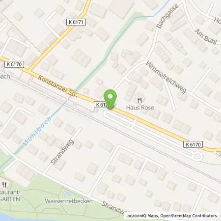 Standortübersicht der Tankstelle Stadtwerke Radolfzell GmbH in 78476 Allensbach